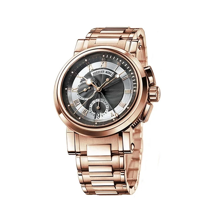 Часы Breguet  Marine Chronograph Rose Gold Full Gold  5827BR/Z2/RM0