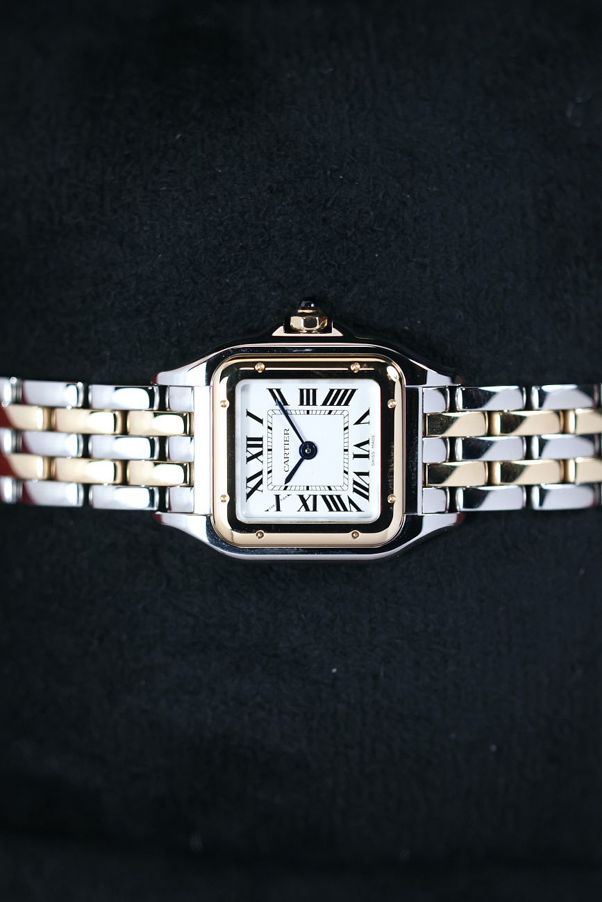 Часы Cartier  Panthere De Cartier Small Steel And Yellow Gold  W2PN0018