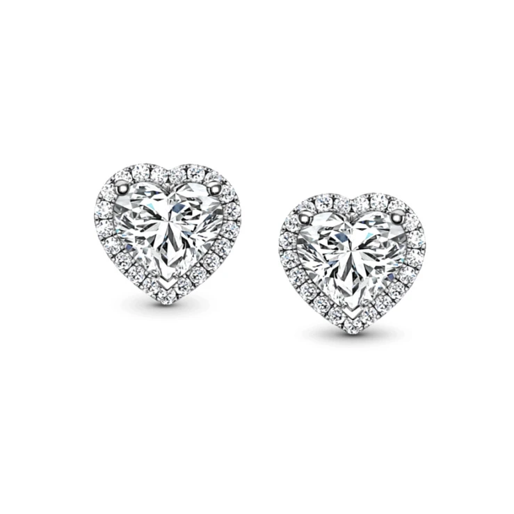 Украшение GIA  Серьги 0,73/0,74 Ct. H/Vs   