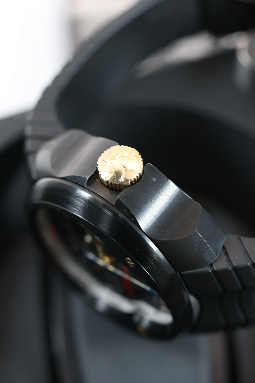 Часы Franc Vila  FVA35 SUPERSONICO 5-MINUTE REPEATER Black PVD  FVA35 SUPERSONICO