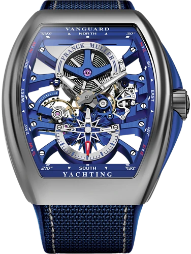 Заказать Franck Muller  Mens Collection Vanguard Yachting Anchor Skeleton Classic  V 45 S6 SQT ANCRE YACHT (BL)
