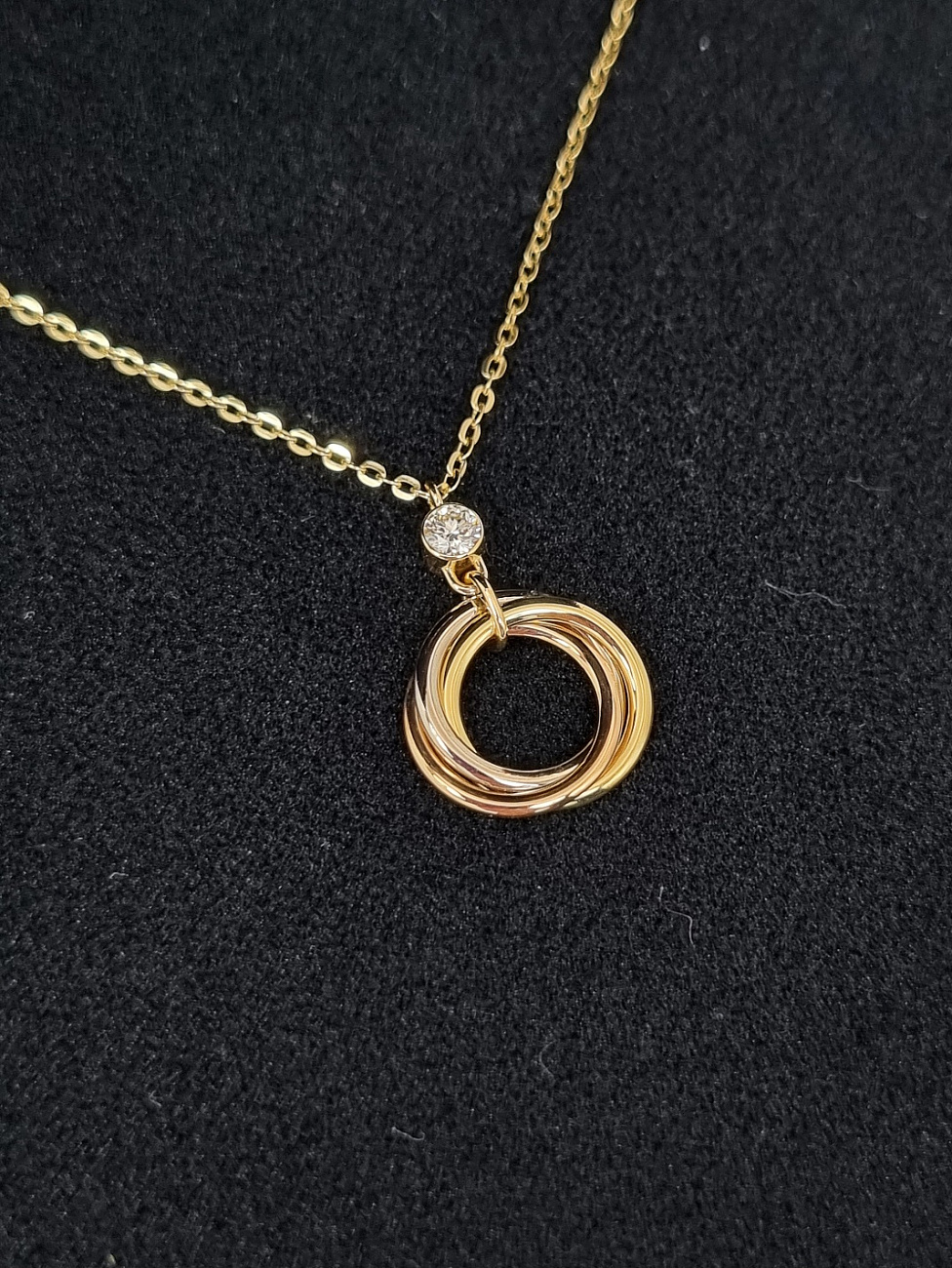 Украшение Cartier  Trinity Necklace  B7224815 