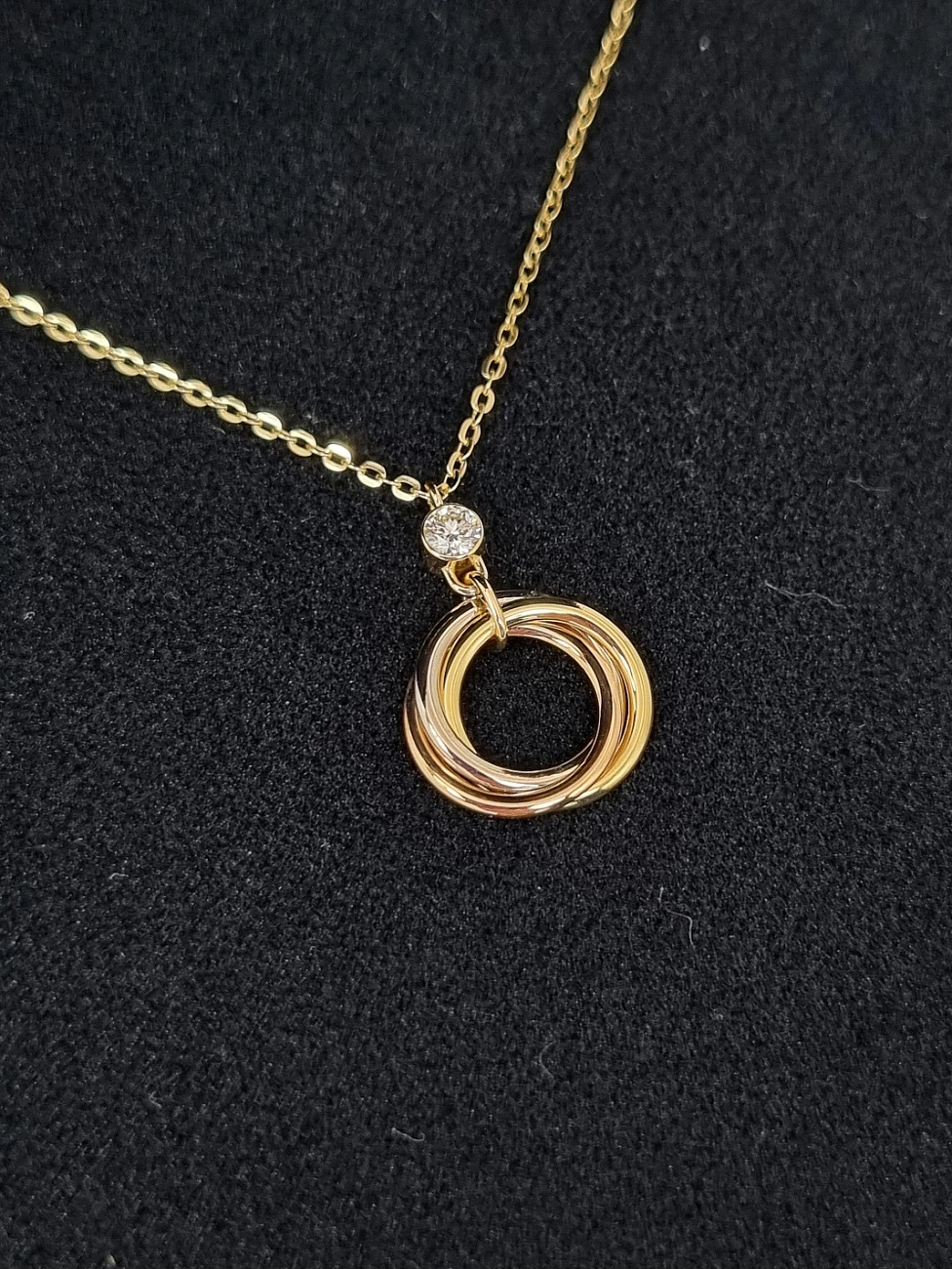 Украшение Cartier  Trinity Necklace  B7224815 