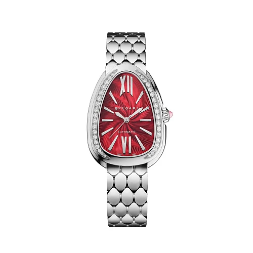 Часы Bvlgari  Serpenti Seduttori Steel And Diamonds Limited Edition  104310