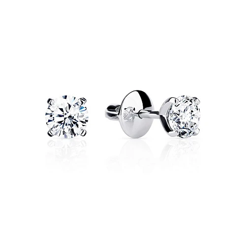 Украшение GIA  Серьги 1,02/1,05 ct. J/IF (3 Excellent) Round Diamonds   