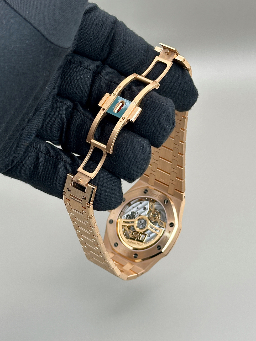 Часы Audemars Piguet  Royal Oak &quot;Jumbo&quot; Rose Gold Extra-Thin &quot;50Th Anniversary&quot; Юбилейные  16202ST.OO.1240ST.01