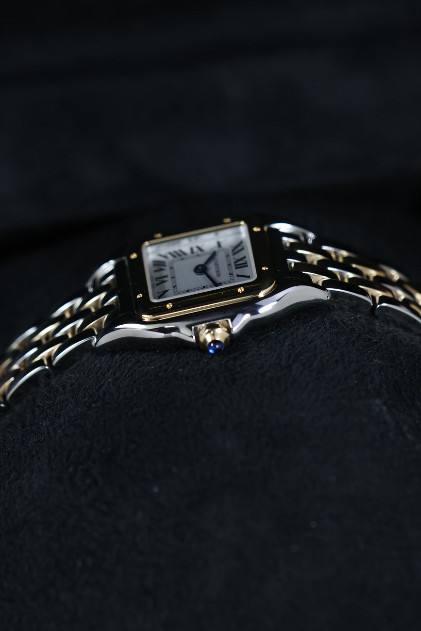 Часы Cartier  Panthere De Cartier Small Steel And Yellow Gold  W2PN0018