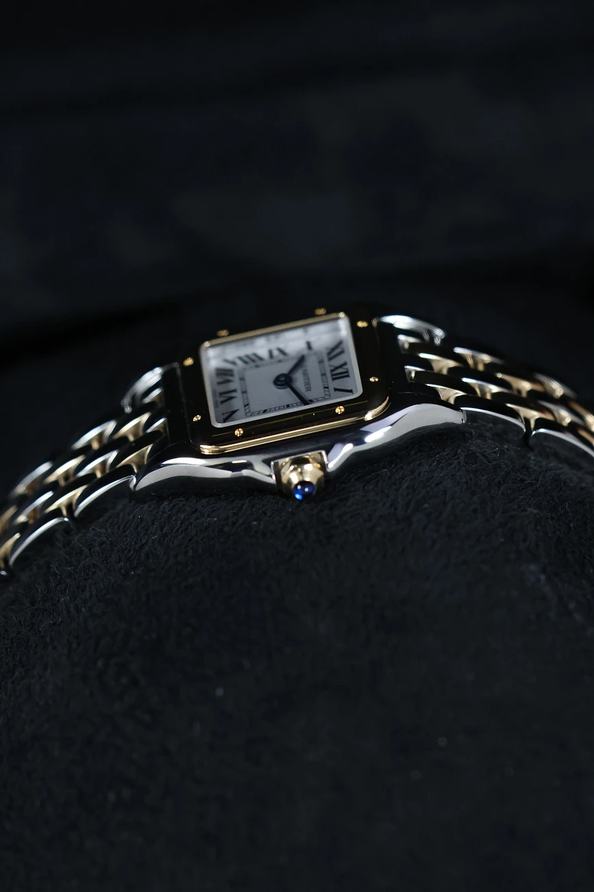 Часы Cartier  Panthere De Cartier Small Steel And Yellow Gold  W2PN0018