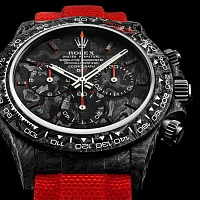 Заказать DiW  Rolex Daytona 40 Mm All Carbon Red Edition  