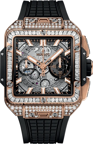 Заказать Hublot  Shaped Square Bang Unico King Gold Jewellery  821.OX.0180.RX.0904