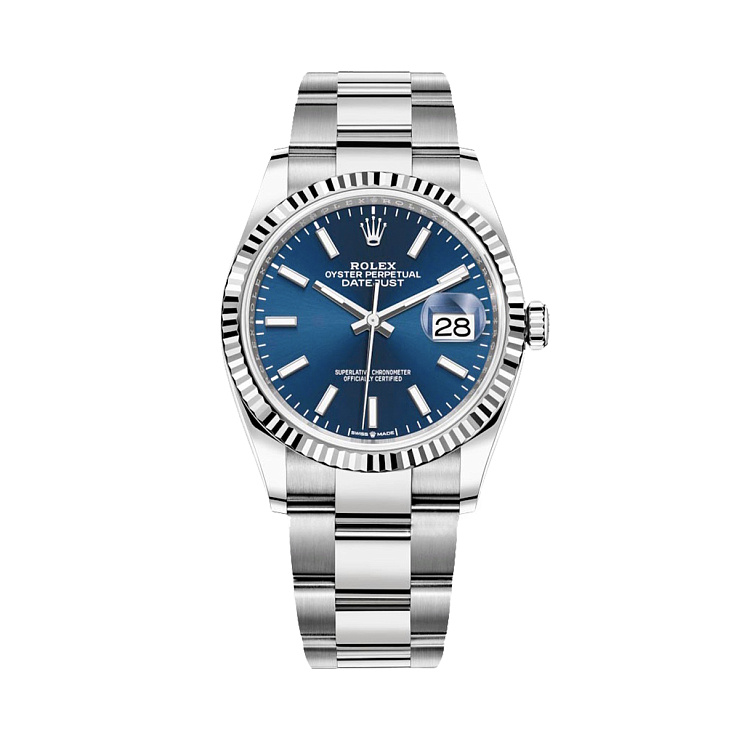 Часы Rolex  Datejust 36Mm Steel & White Gold  126234