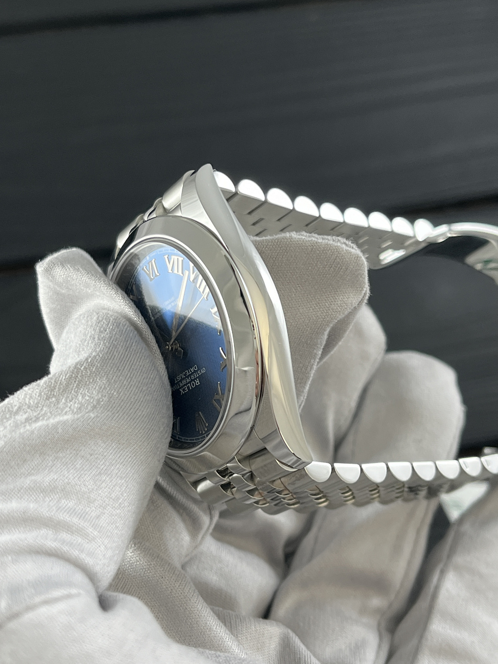 Часы Rolex  Datejust 41Mm Blue Azzurro  126300