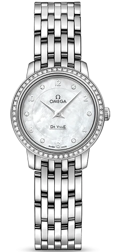 Заказать Omega  De Ville Steel Quartz 24.4 Mm  424.55.24.60.55.003