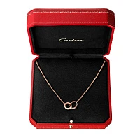 Украшение Cartier  Love Necklace, Half-Paved B7013900  B7013900 