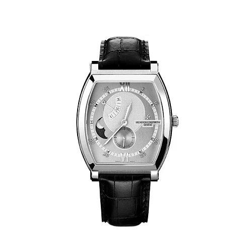 Часы Vacheron Constantin  Malte Tonneau Moon Phase Power-Reserve White Gold  83080/000G-9408