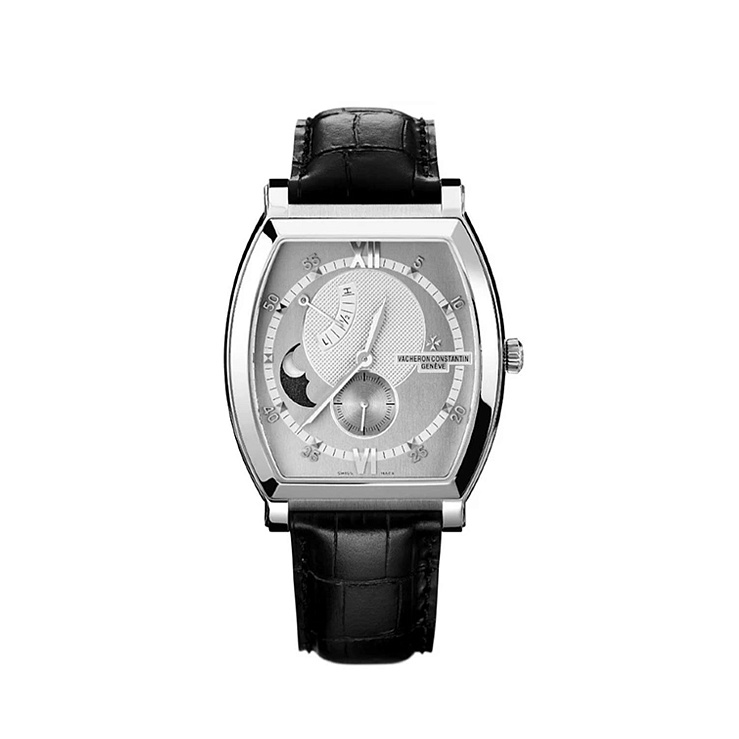 Часы Vacheron Constantin  Malte Tonneau Moon Phase Power-Reserve White Gold  83080/000G-9408