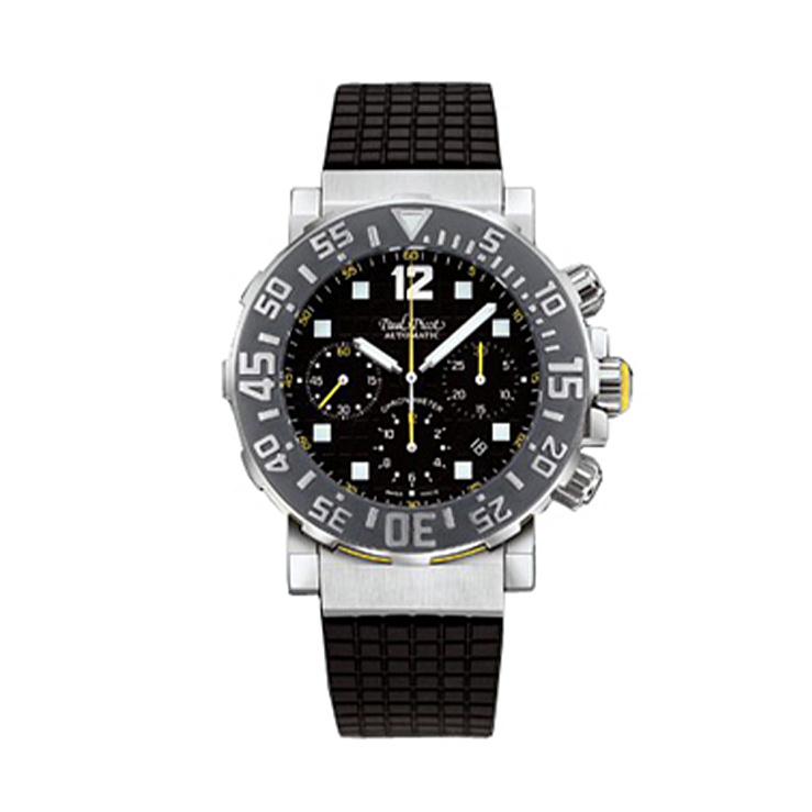 Часы Paul Picot  Le Plongeur C-Type Chronograph Limited Edition  P4116-20GR-563YLW