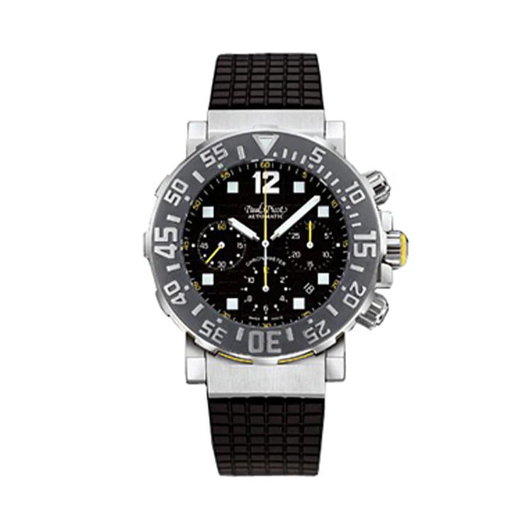 Часы Paul Picot  Le Plongeur C-Type Chronograph Limited Edition  P4116-20GR-563YLW