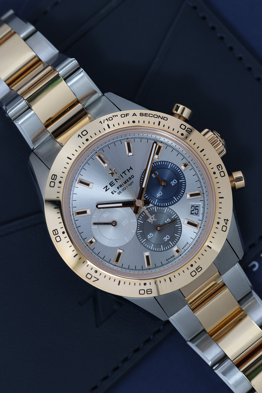 Часы Zenith  Chronomaster El Primero Sport Rose Gold & Steel  51.3100.3600/69.M3100