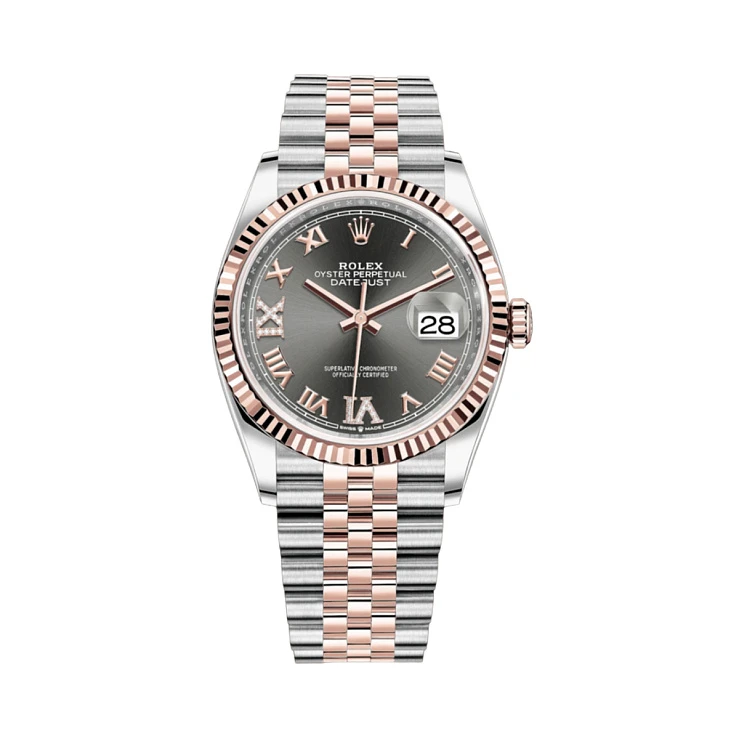 Часы Rolex  Oyster Perpetual Datejust 36 Mm Rolesor Oystersteel And Rose Gold  126231