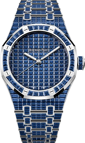 Заказать Audemars Piguet  Royal Oak Selfwinding Blue Sapphire  15514BC.SS.1284BC.02