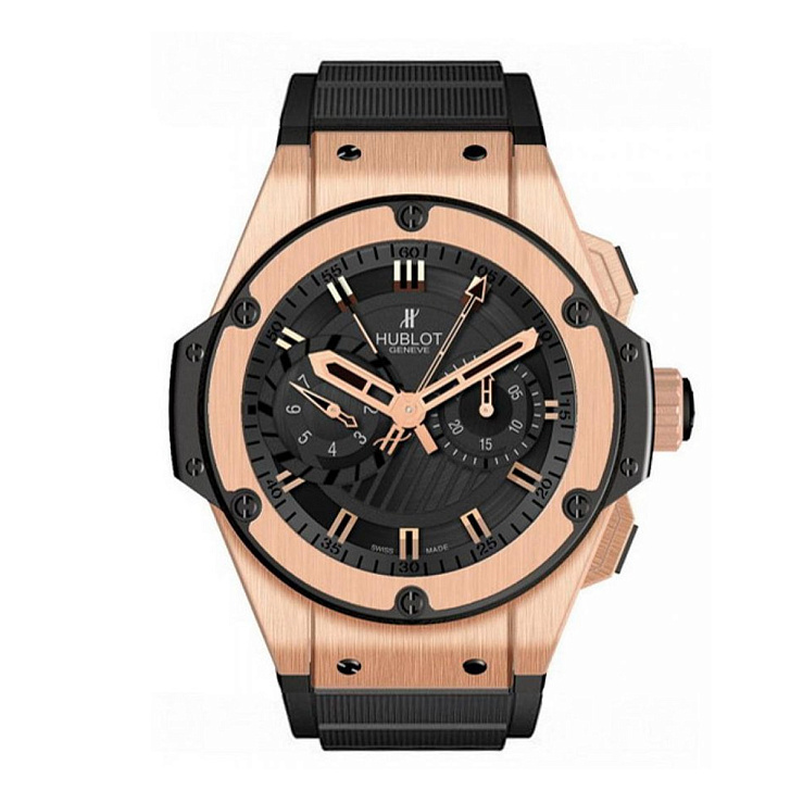 Часы Hublot  King Power Rose Gold Foudroyante  715.PX.1128.RX 
