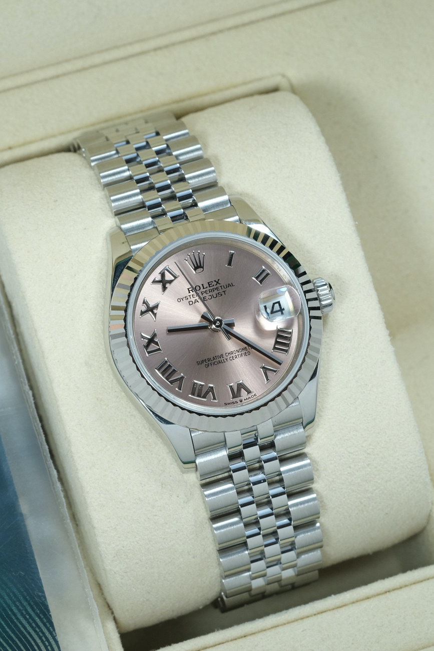 Часы Rolex  Datejust 31Mm Pink Dial Roman Index  278274-0020