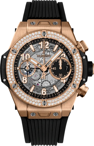 Заказать Hublot  Big Bang Unico King Gold Diamonds  441.OX.1181.RX.1104