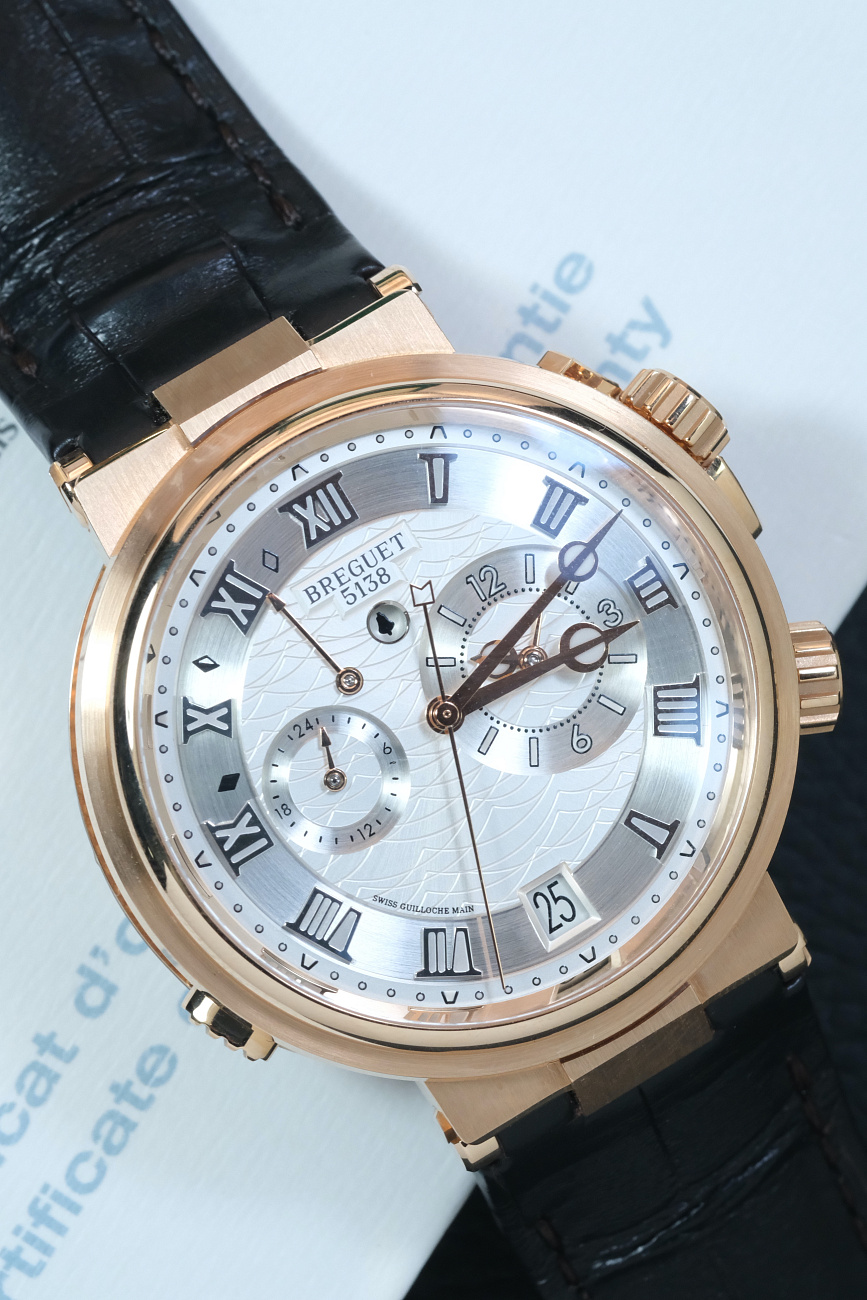 Часы Breguet  Marine Alarme Musicale  5547BR/12/9ZU