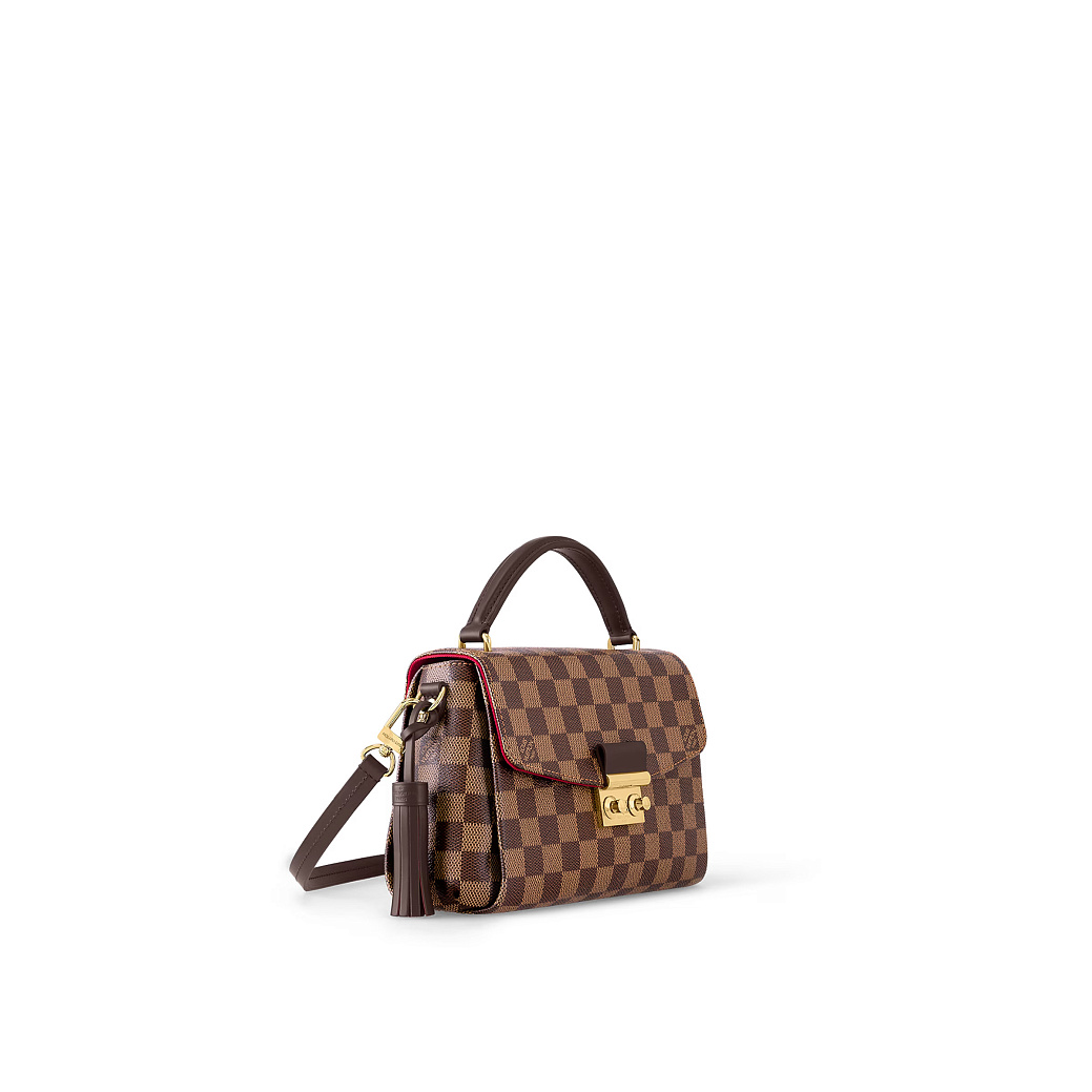 Часы Louis Vuitton  Сумка Croisette Канва Damier Ebene  N53000