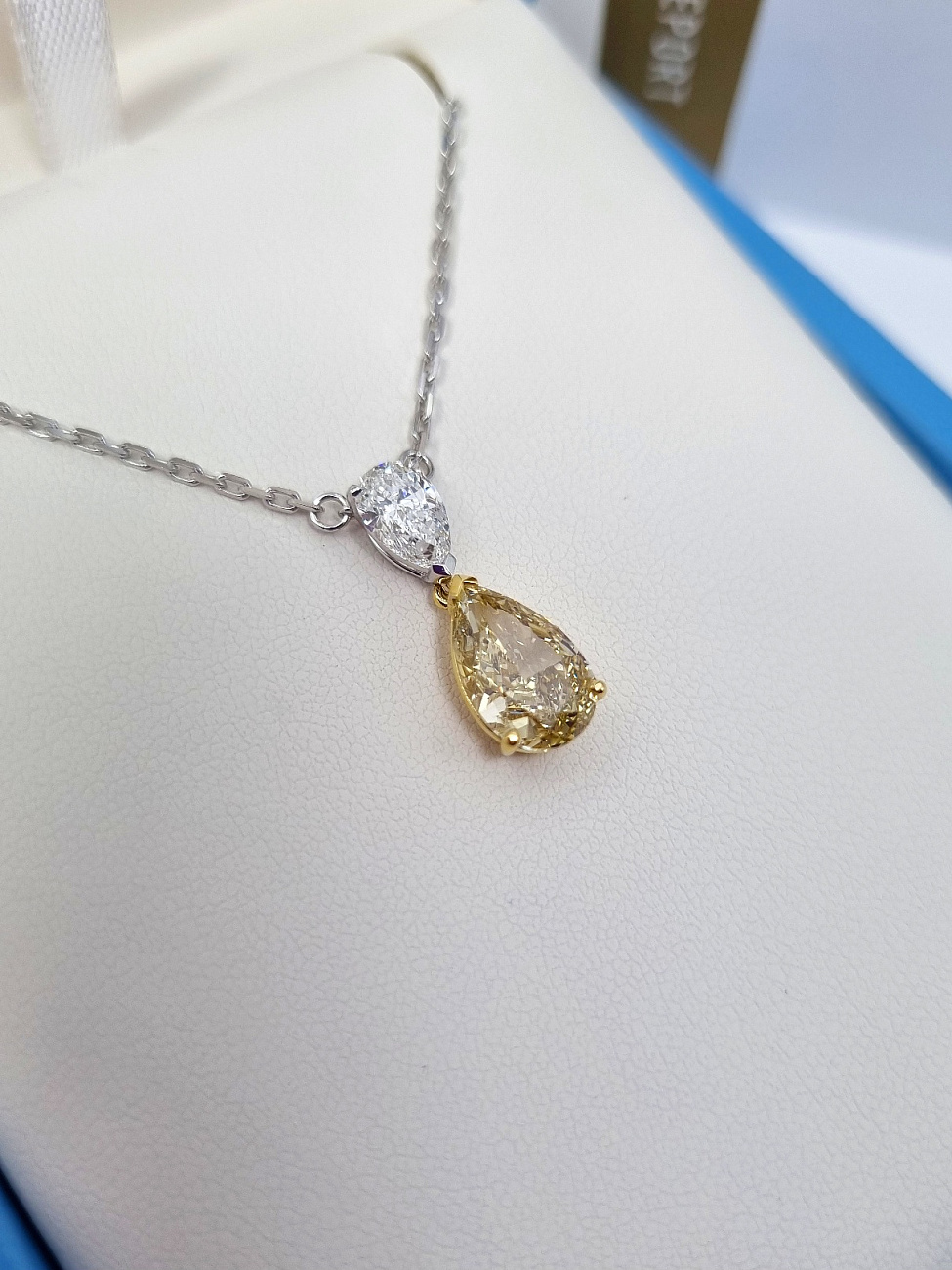 Украшение NO NAME  Колье С Бриллиантом 2,50 Ct. Fby/Vs2   