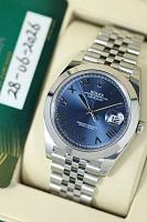 Часы Rolex  Oyster Perpetual Datejust 41 Mm Blue Roman Dial   126300-0030
