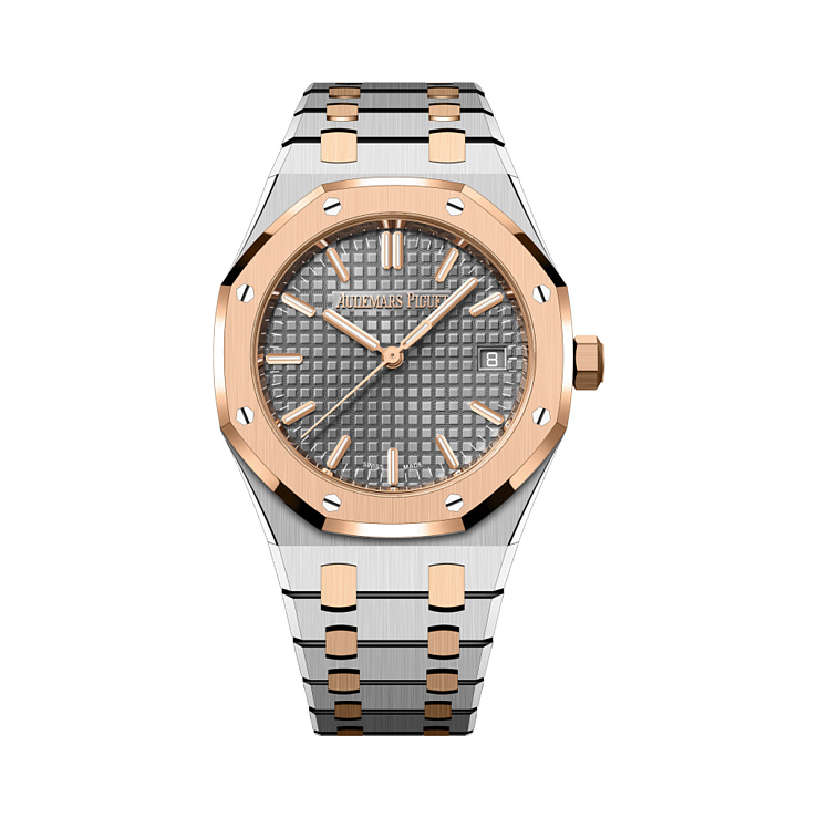 Часы Audemars Piguet  Royal Oak Steel Gold Grey Dial  77450SR.OO.1361SR.03
