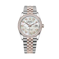 Часы Rolex  Oyster Perpetual Datejust 36 Mm MOP Dial Everose Rolesor  126281RBR