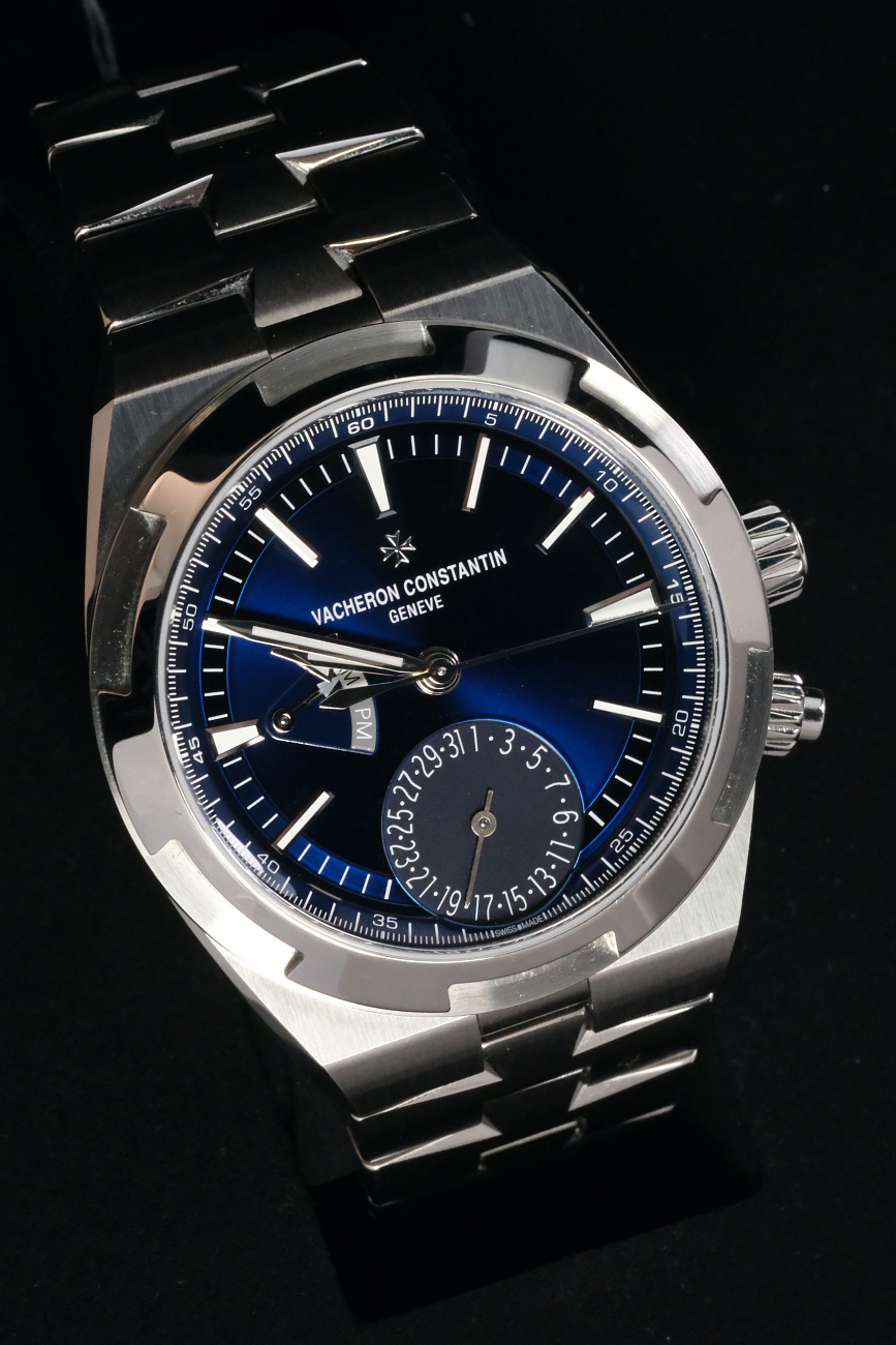 Часы Vacheron Constantin  Overseas Dual Time Blue Dial  7920V/210A-B334