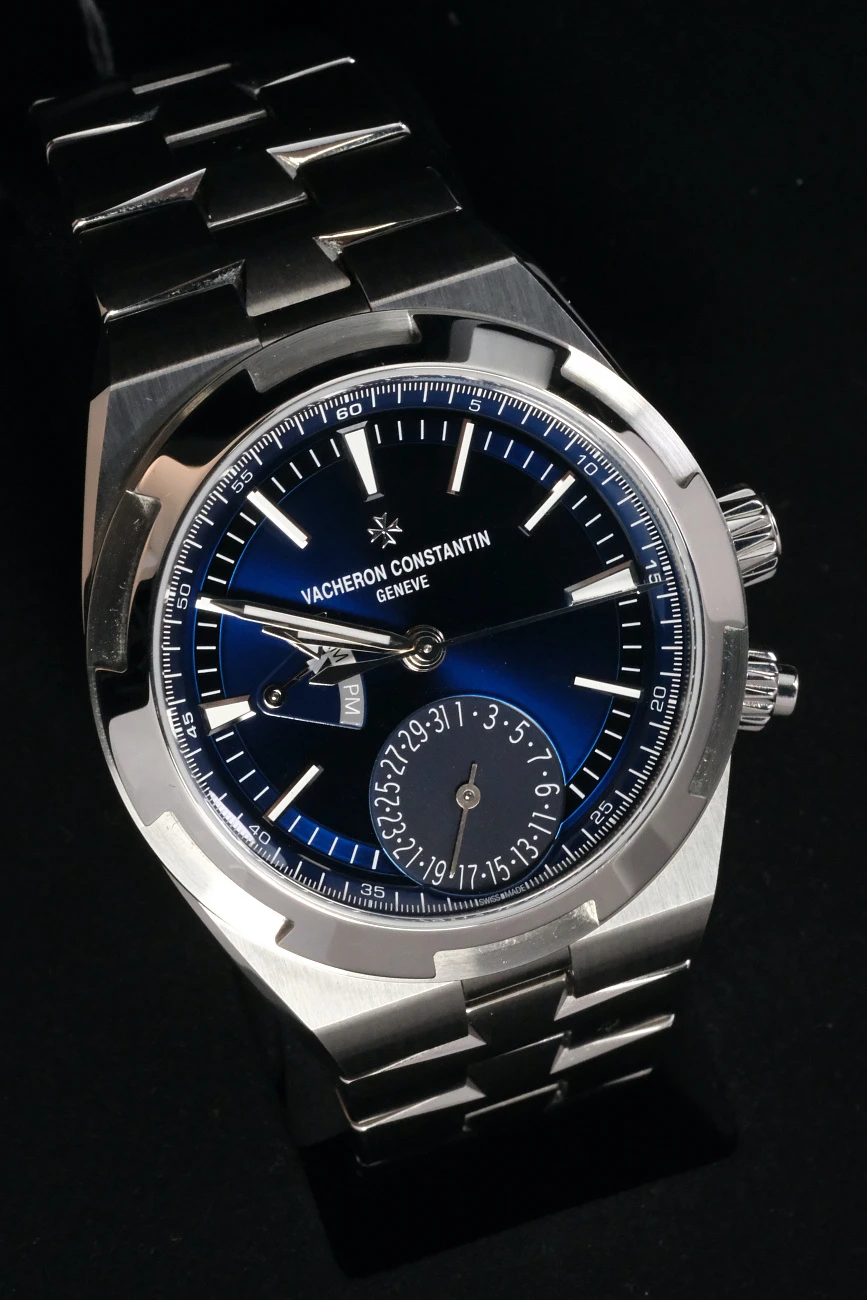 Часы Vacheron Constantin  Overseas Dual Time Blue Dial  7920V/210A-B334