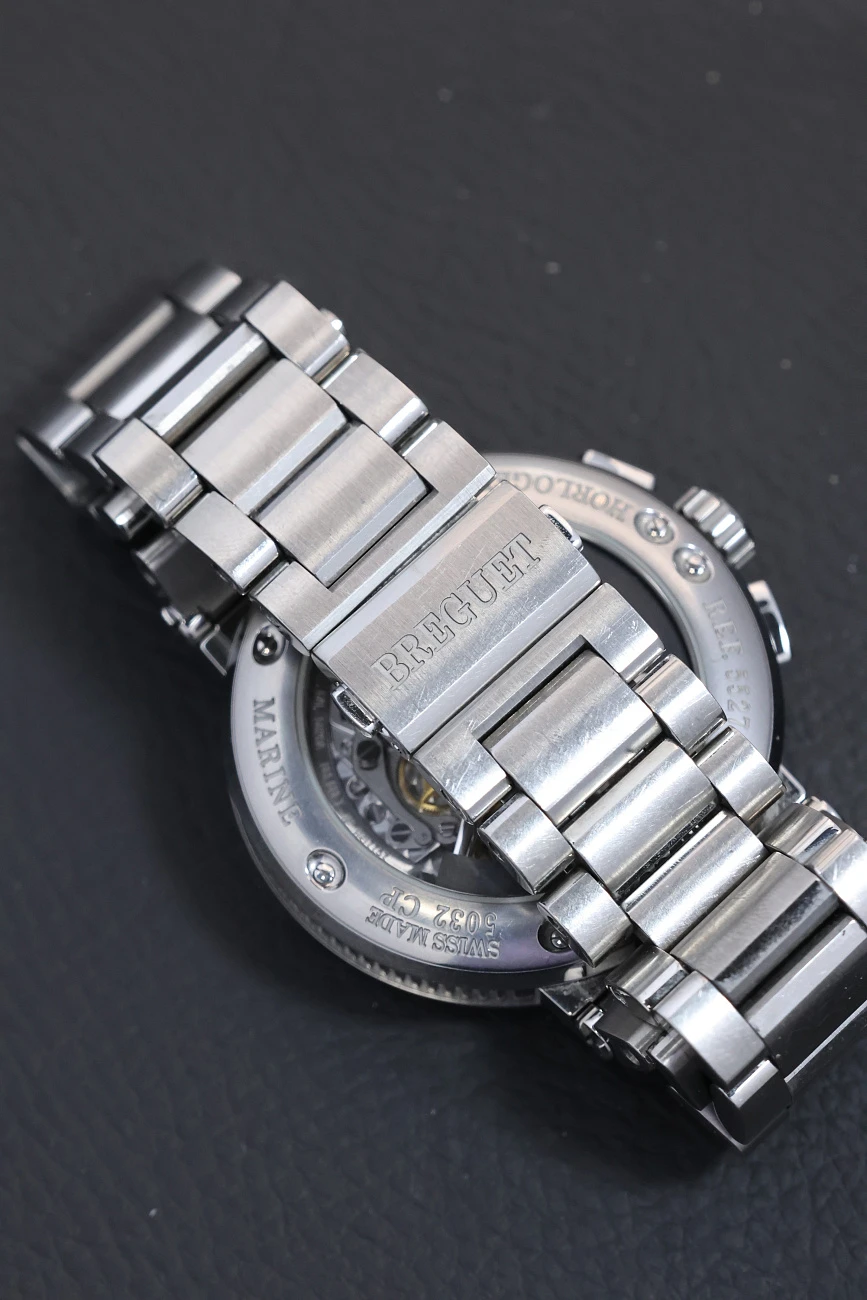 Часы Breguet  Marine Chronograph 42.3Mm  5527ti/y1/tw0