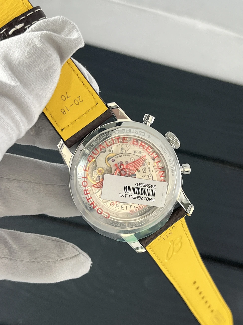 Часы Breitling  Top Time B01 Ford Mustang 41Mm  AB01762A1L1X1