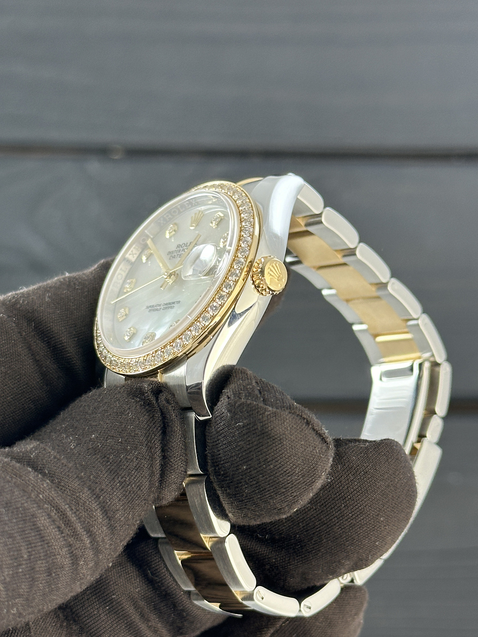 Часы Rolex  Datejust Ii 36Mm Steel And Gold Mop Dial  116243