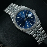 Часы Rolex  Datejust 36Mm Steel &amp; White Gold Blue Dial  126234