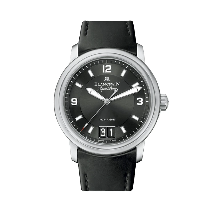 Часы Blancpain  Leman Aqua Lung Big Date  2850B-1130A-64B