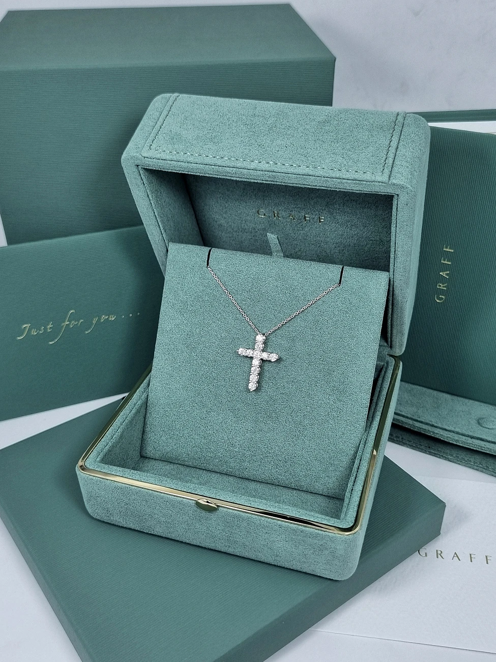 Украшение Graff  Cross Small Pendant  RGP007 