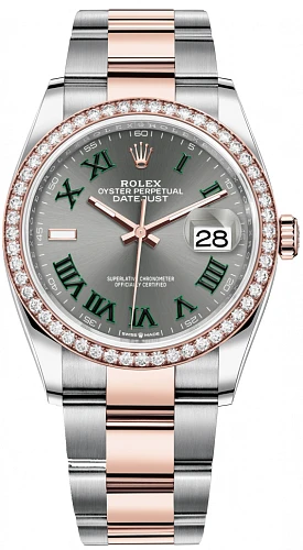Заказать Rolex  Datejust Oyster Perpetual 36 Mm  m126281rbr-0018