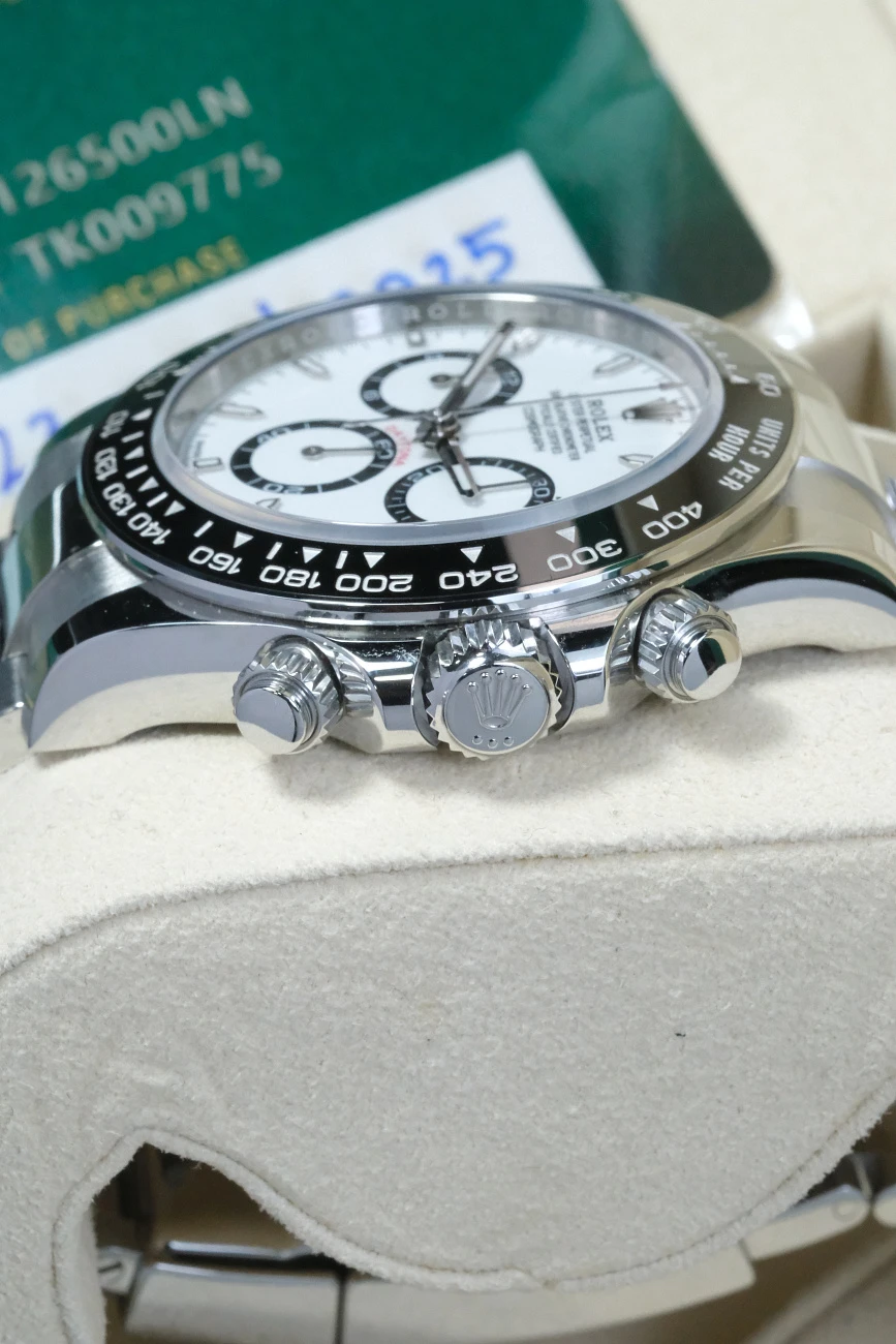 Часы Rolex  Cosmograph Daytona Steel White Dial  126500-0001