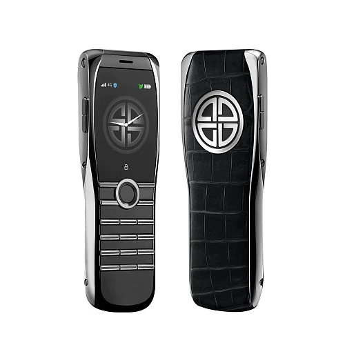 Часы XOR  Titanium X2 Alligator Black  