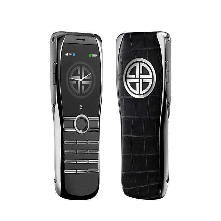 Часы XOR  Titanium X2 Alligator Black  