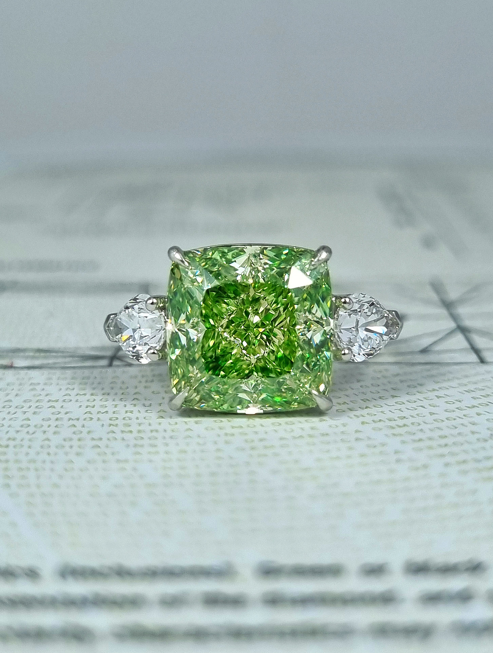 Украшение NO NAME  Кольцо С Бриллиантом 7,52 Ct. Fbgy/Vs2   