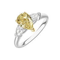 Украшение GIA  Кольцо с бриллиантом 2,12 ct. FBY/Si1   