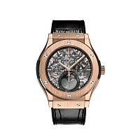 Часы Hublot  Classic Fusion Aerofusion Moonphase King Gold Diamonds 42 Mm  547.OX.0180.LR