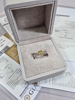 Украшение GIA  Кольцо С Бриллиантом 2,01 Ct. W To X/Vs1   